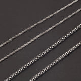 Real Solid 925 Sterling Silver Jewelry Scales Popcorn Chain Necklace For Women And Men Vintage Type 16 18 20 Inch