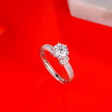 Newest Style Ring 925 Sterling Silver Fine Jewelry Moissanite Wedding And Engagement Adjustable Finger Women Rings For Party