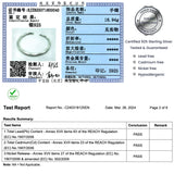 3pcs/set 925 Sterling Silver Stack Bracelet for Men Women Pink White Braided Cotton Rope Multilayered Handmade Fashion Jewelry