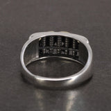 Real S925 Retro Sterling Silver Pixiu Ring Open Type Abacus Men's and Women's Feng Shui Jewelry