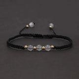 Handmade Natural Stone Small Beaded Bracelet for Women Men Adjustable Bohemia Delicate Daily Wristband Jewelry Clearance Sale