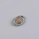 Real Pure 925 Sterling Silver Women and Men Pendant Retro Jewelry Six Words Mantra Auspicious Safely Pendant Talisman Amulet - GQTORCH Jewelry