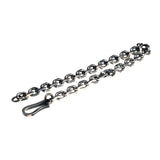 Thin Silver Bracelet Mens Womens Vintage Punk Link Chain 925 Sterling Silver Bracelets Simple Design With Hooks Bileklik