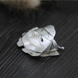 Handmade Real Solid 999 Sterling Silver Large Butterfly Rings For Women Animal Rings Elegant Fine Jewelry Adjustable - GQTORCH Jewelry