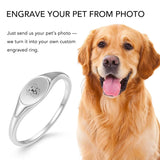 Real 925 Sterling Silver Custom Engraved Signet Ring for Women Men Minimalist Pinky Thumb Ring Elegant Personalized Jewelry Gift