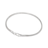 3pcs/set 925 Sterling Silver Hammered Open Cuff Bangle Handmade Knot Braided Rope Snake Chain Stack Bracelet Retro Jewelry
