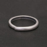 S925 Sterling Silver Fish Ring for Women Girl Adjustable 2mm Ethnic Style Vintage Lucky Ring Trendy Animal Jewelry Birthday Gift