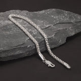 3mm 925 Sterling Silver Bolo 3mm Round Mesh Popcorn Chain Bracelet Men Women Lightweight Fashion Wristband Daily Jewelry