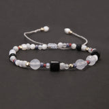 Handmade Natural Stone Small Beaded Bracelet for Women Men Adjustable Bohemia Delicate Daily Wristband Jewelry Clearance Sale