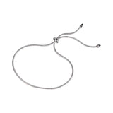 Pure 925 Sterling Silver Women Bracelet Snake Bone Chain Push Pull Bracelet Simple Fashion Wedding Accessories Luxury Jewelry - GQTORCH Jewelry