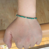 Natural Stone Beaded Bracelets for Women Malachite Adjustable Beads Jewelry Luck Rope Chain Bracelet Jewelry - GQTORCH Jewelry
