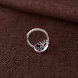 Real 925 Sterling Silver Tree of Life for Women Hollow Design Rings Earrings Pendant Jewelry Set Antient Viking Jewelry