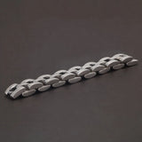 18/20cm 925 Sterling Silver 9mm Watch Chain Links Bracelet for Men Watchband Hand Wrist Arm Retro Luxury Fashion Jewelry