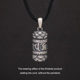 3mm Braided Cotton Cord Chain Men Women 925 Sterling Silver Clasp Hollow Round-shaped Rope Necklace Jewelry Accessories - GQTORCH Jewelry