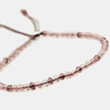 Natural Stone Bracelet For Women 3mm Small Beads Bracelet Handmade Rope Adjustable DIY Jewelry Hand Accessories - GQTORCH Jewelry