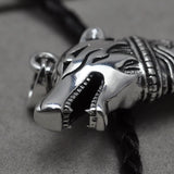 Thai Silver Wolf Tooth Pendant Genuine 925 Sterling Silver Necklaces Pendants For Men Steampunk Vintage style Men Jewelry