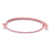 Handmade Braided Cotton Bracelet Adjustable Knots Colorful Double Layered Bohemia Hand String Ethnic Jewelry Accessories