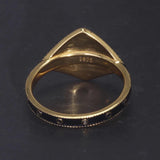 Game Dark Souls Series Ring of Favor Real 925 Sterling Silver with Retro Gold Plated for Men Women Fans Cosplay Jewelry - GQTORCH Jewelry