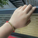 Lucky Hand Knotted Rope Bracelet for Men and Women Chinese Red Rope Bracelet - GQTORCH Jewelry