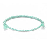 4pcs/set 999 Pure Silver Twist Cuff Bangle Boho Ethnic Style Multilayer Weave Rope Stackable Bracelets Retro Jewelry