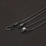 925 Sterling Silver Punk Gothic Skull Head Pendant DIY Necklace Bracelet Charms Beads Retro Hip Hop Rock Jewelry Accessories