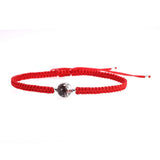 9mm Red Ghost Crystal Healing Stone Red Rope Bangle Lucky Bracelets for Women Men Cord String Line Handmade Friendship Jewelry - GQTORCH Jewelry