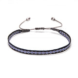 3pcs/set 925 Sterling Silver Twisted Bangle Bracelet for Men Black Grey Woven Rope Wristband Simple Retro Party Jewelry Gift