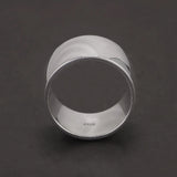 925 Sterling Silver Plain Wedding Band Men Women Wide 13.5mm Chunky Ring High Polishing Comfort Fit Simple Engagement Jewelry