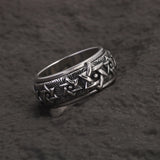 925 Sterling Silver Jewish Star Hexagram Spinner Fidget Rings for Anxiety Relief Jewelry for Men and Women