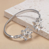 925 Sterling Silver Lord of the Ring Arwen Evenstar Bangle Bracelet Women Elvish Elegant Fashion Jewelry Cosplay Party Accessory