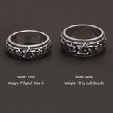 925 Sterling Silver Jewish Star Hexagram Spinner Fidget Rings for Anxiety Relief Jewelry for Men and Women