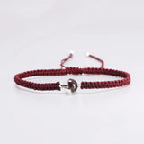9mm Red Ghost Crystal Healing Stone Red Rope Bangle Lucky Bracelets for Women Men Cord String Line Handmade Friendship Jewelry - GQTORCH Jewelry