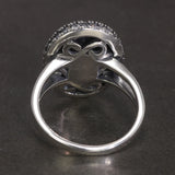 Genuine 925 Sterling Silver Twilight Breaking Dawn Bella Engagement Wedding Ring With Heart Shape Metal Box