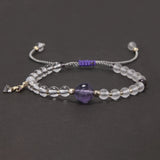 Handmade Natural Stone Small Beaded Bracelet for Women Men Adjustable Bohemia Delicate Daily Wristband Jewelry Clearance Sale