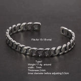 Handmade S925 Sterling Silver Bracelet Retro Hollow Weaving Twisted Glossy Bracelet Sterling Silver Jewelry for Men and Women