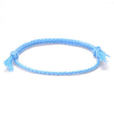 3pcs/set Bohemian Stack Bracelet for Men 999 Pure Silver Braided Cuff Bangle Fabric Cloth Bracelets Handmade Summer Jewelry