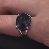 Vintage 925 Sterling Silver Oval Flat Agate Signet Ring Men Natural Lapis Lazuli Onyx Stone Turkish Ring Retro Luxury Jewelry