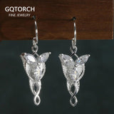 Arwen Evenstar Drop Earrings Necklace Women Elfstone Elessar Aragorn Galadriel Elves Princess Crystal Fashion Hot Movie Jewelry - GQTORCH Jewelry
