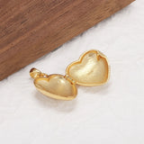 925 Sterling Silver Gold Love Heart Photo Frame Locket Pendant Swan Pattern Openable Pendant for Women Trendy Jewelry Gift