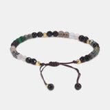 4mm Natural Multi Gemstones Beads Bracelet for Women MARCASITE Stones Yoga Chakra Crystal Beaded Bracelets Handmade Jewelry - GQTORCH Jewelry