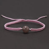 Handmade Natural Stone Small Beaded Bracelet for Women Men Adjustable Bohemia Delicate Daily Wristband Jewelry Clearance Sale