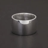 925 Sterling Silver Plain Wedding Band Men Women Wide 13.5mm Chunky Ring High Polishing Comfort Fit Simple Engagement Jewelry