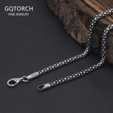 Real Solid 925 Sterling Silver Jewelry Scales Popcorn Chain Necklace For Women And Men Vintage Type 16 18 20 Inch