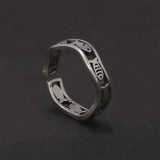 100% 925 Sterling Silver Retro Fish Ring Women Men Hollowed out Twist Wave Lucky Fish Opening Ring Fashion Party Jewelry Gift