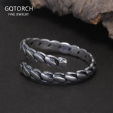 925 Sterling Silver Adjustable Retro Open Finger Ring for Women Men Minimalist Geometric Vintage Fashion Jewelry Accessories