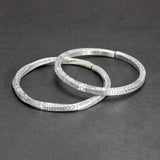 Vintage Real Solid 925 Sterling Silver Fish Cuff Bangles For Women And Men Twisted Type Armband Man Fashion Jewelry - GQTORCH Jewelry