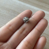 8mm Sanskrit Six Words Mantra Beads DIY Jewelry Making Accessories White Copper Handcraft Prayer Spacer Bells - GQTORCH Jewelry