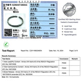 S925 Sterling Silver Bracelet for Women Retro Antique Vine Flower Pattern Engraved Ethnic Bangles for Women Thai Silver Jewelry