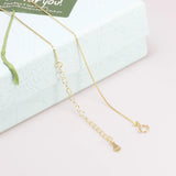 S925 Sterling Silver Necklace for Women Simple Fashion Snake Chain Elegant Female Jewelry