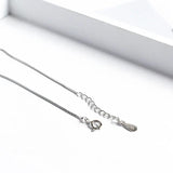 Natural Stone Ball Charm 925 Sterling Silver Box Chain Bracelets For Women Simple Minimalism Multi Color Real Crystal Bracelet - GQTORCH Jewelry